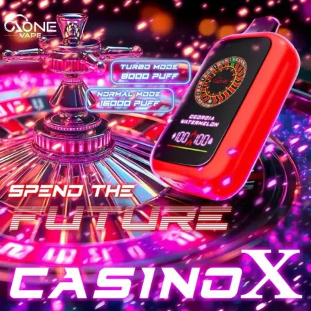 Alternative view of AONE VAPE – CasinoX 16000口｜賭場風格限量版一次性電子煙
