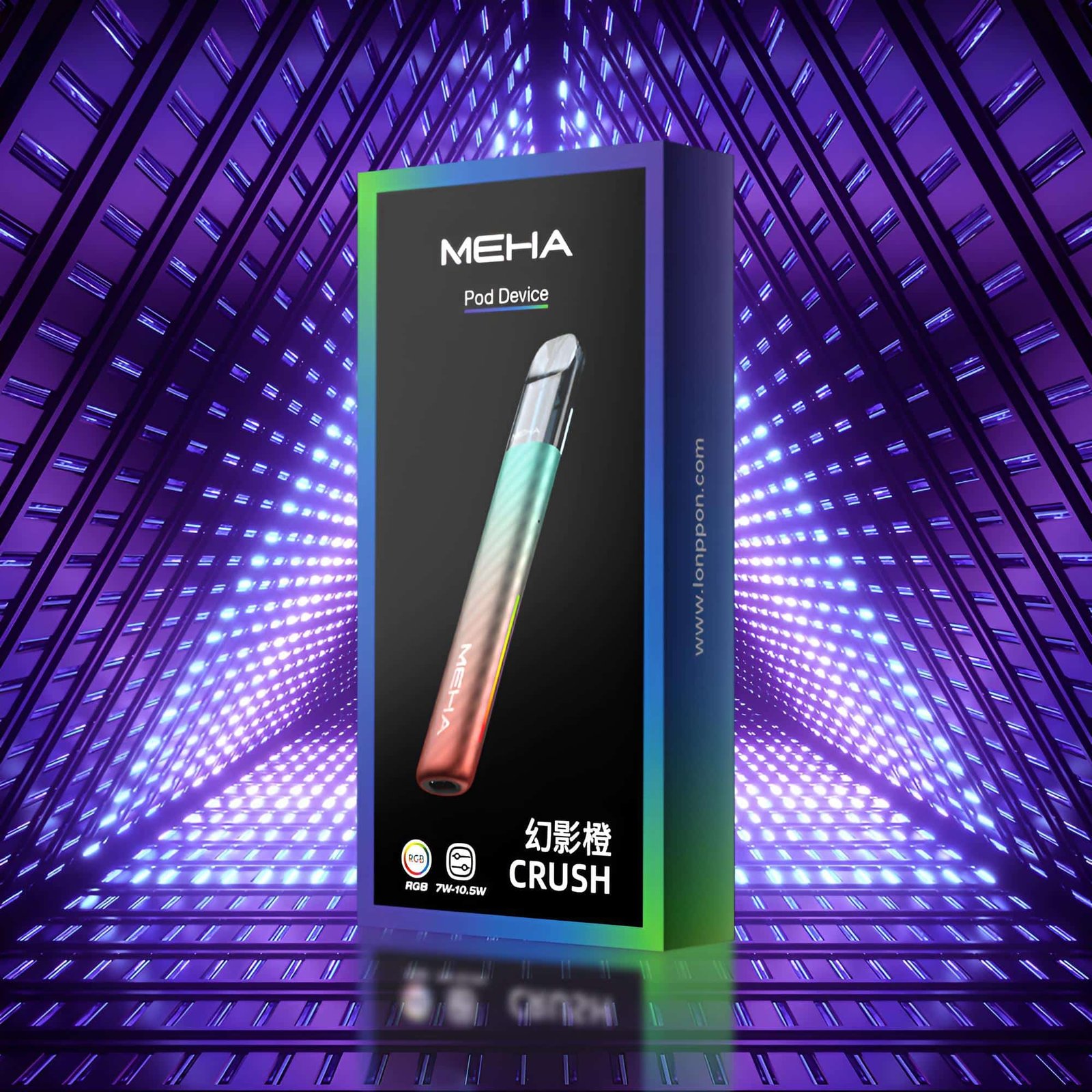 Meha Crush 魅嗨五代主機|三檔功率調節・氛圍燈智能電子煙 Meha Crush 魅嗨五代主機|三檔功率調節・氛圍燈智能電子煙:圖片 6