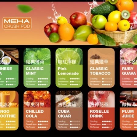 Alternative view of MEHA 五代煙彈｜魅嗨霧化彈 3入裝 2.5ml｜買五盒送煙彈