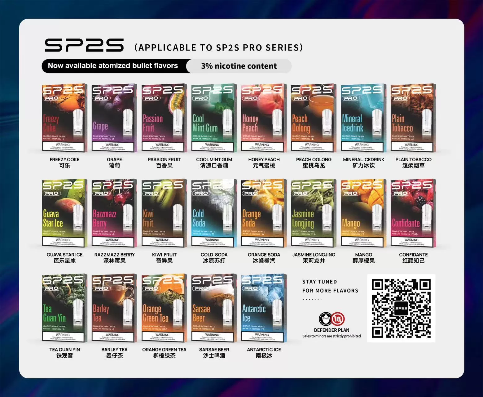 SP2S 思博瑞一代電子煙煙彈|3入裝|多種口味選擇|正品保障 SP2S 思博瑞一代電子煙煙彈|3入裝|多種口味選擇|正品保障:圖片 2