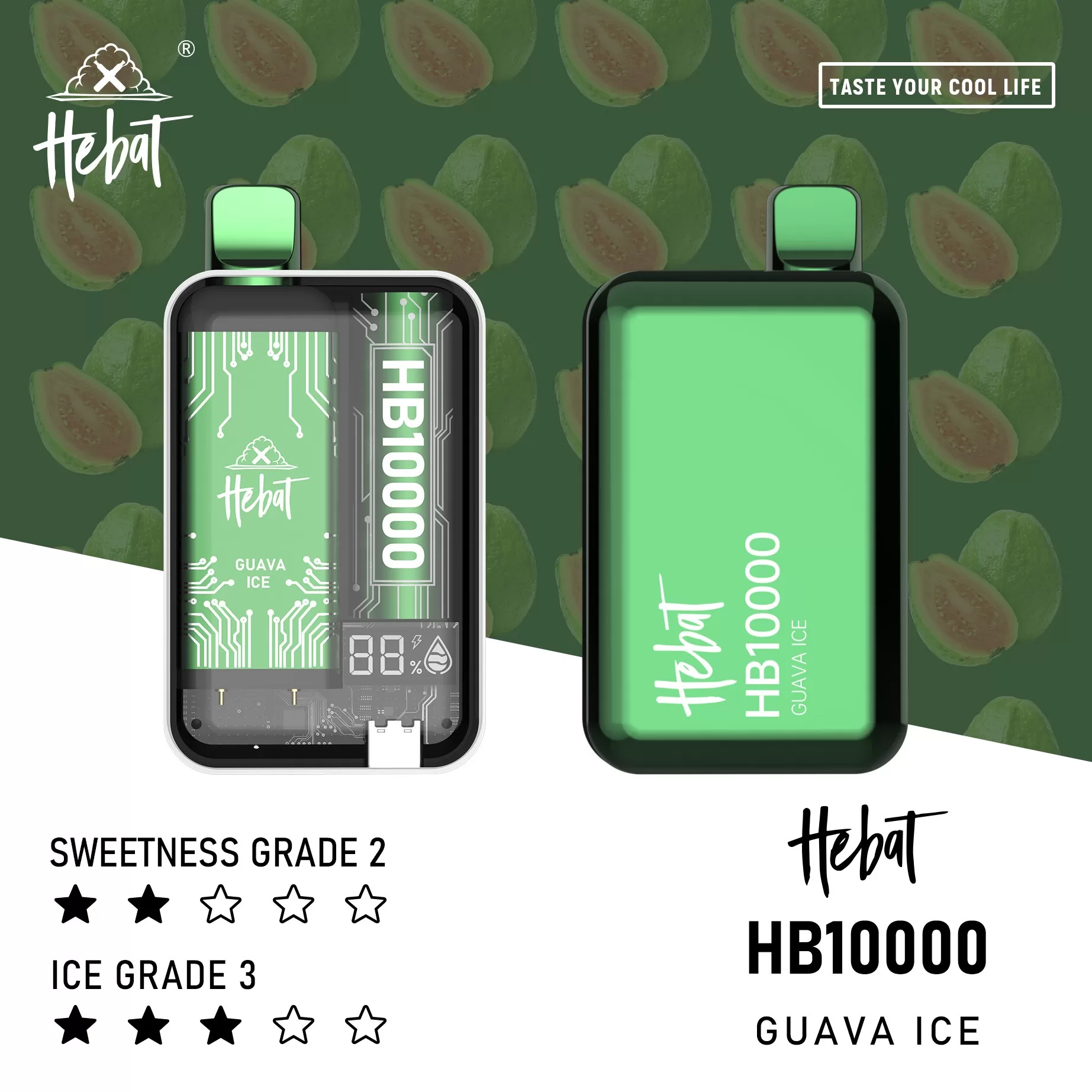 HEBAT喜貝大容量電子煙10000口|一次性設計|濃郁順滑煙霧 HEBAT喜貝大容量電子煙10000口|一次性設計|濃郁順滑煙霧:圖片 9