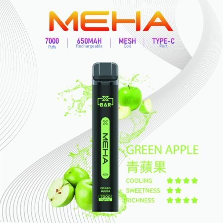 Meha Xbar 魅嗨小黑條 一次性電子煙 7000口|大容量持久型 台灣現貨供應 Meha Xbar 魅嗨小黑條 一次性電子煙 7000口|大容量持久型 台灣現貨供應