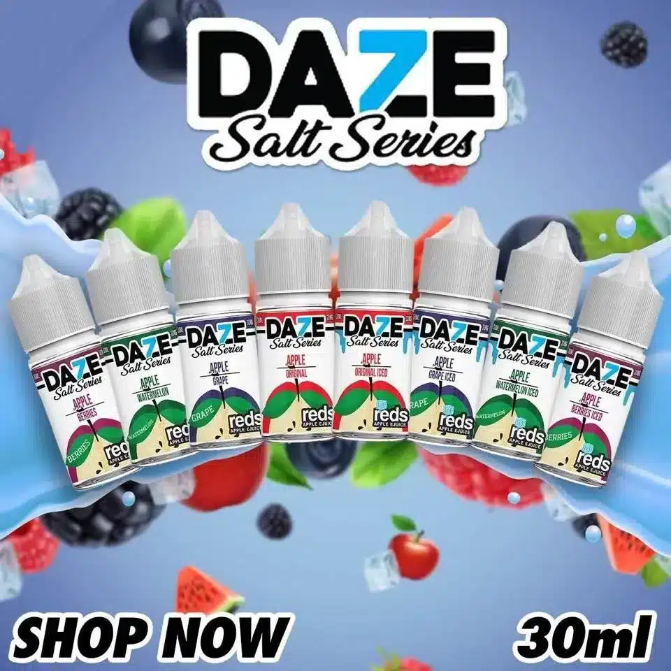 Daze E-Juice Vape Juice 自拍星期天電子煙油 30ML/30MG【買五送一】 Daze E-Juice Vape Juice 自拍星期天電子煙油 30ML/30MG【買五送一】