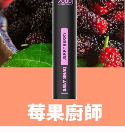 SALT SHAQ 鯊克7000口拋棄式煙桿|持久續航・經典口感 小黑條 SALT SHAQ 鯊克7000口拋棄式煙桿|持久續航・經典口感 小黑條