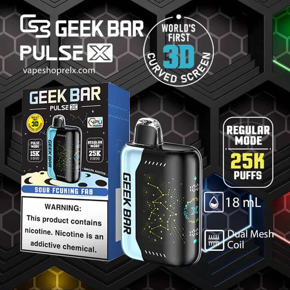 GEEK BAR PULSE X 25000口|星空風格一次性霧化器・超大容量爆款 GEEK BAR PULSE X 25000口|星空風格一次性霧化器・超大容量爆款:圖片 4