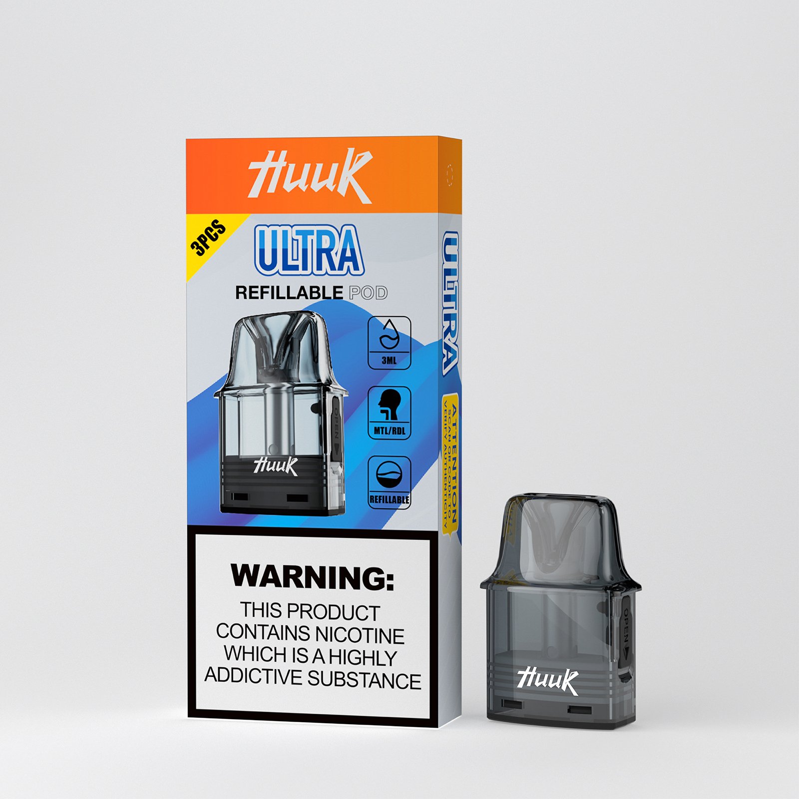 HUUK 虎克 入門級註油式主機套裝|隨附 0.6Ω 空彈 HUUK 虎克 入門級註油式主機套裝|隨附 0.6Ω 空彈:圖片 8