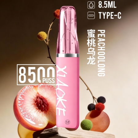 xiaoke 梟客 口紅款 8500口 拋棄式電子煙|高顏值設計・大容量續航・台灣現貨 xiaoke 梟客 口紅款 8500口 拋棄式電子煙|高顏值設計・大容量續航・台灣現貨