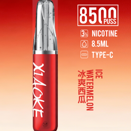 xiaoke 梟客 口紅款 8500口 拋棄式電子煙|高顏值設計・大容量續航・台灣現貨 xiaoke 梟客 口紅款 8500口 拋棄式電子煙|高顏值設計・大容量續航・台灣現貨