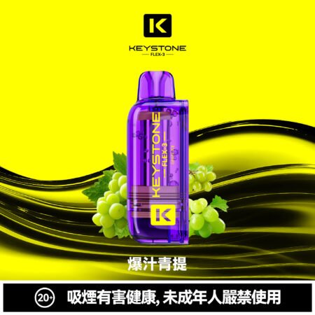 KEYSTONE FLEX-3 鑰石 25000口 專彈專機套裝|大容量續航・台灣現貨 KEYSTONE FLEX-3 鑰石 25000口 專彈專機套裝|大容量續航・台灣現貨