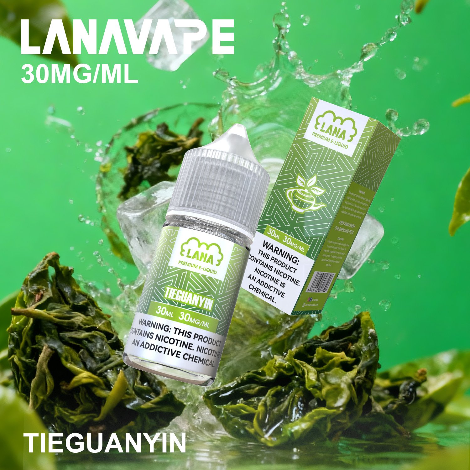 LANA 拉娜 30ml 瓶裝煙油|30MG 冰感強勁・清涼口感升級 LANA 拉娜 30ml 瓶裝煙油|30MG 冰感強勁・清涼口感升級:圖片 5